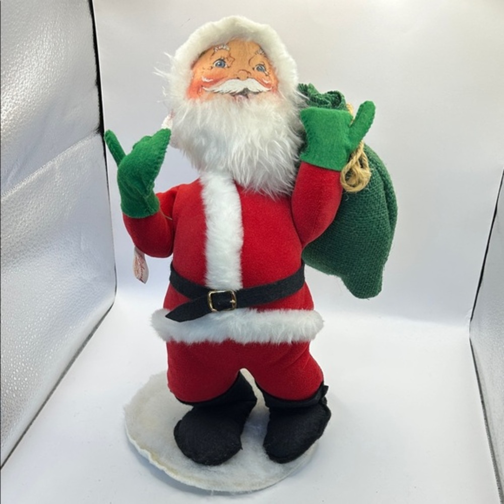 Vintage Annalee Santa with his sack